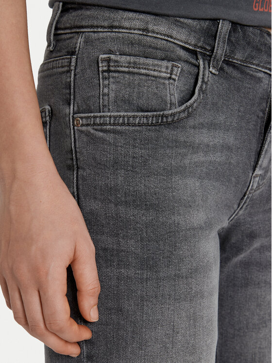ONLY ONLY Jeans hlače Lopez 15339694 Siva Straight Fit