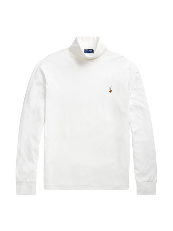 Polo Ralph Lauren Polo Ralph Lauren Bluză cu gât 710760126002 Écru Regular Fit