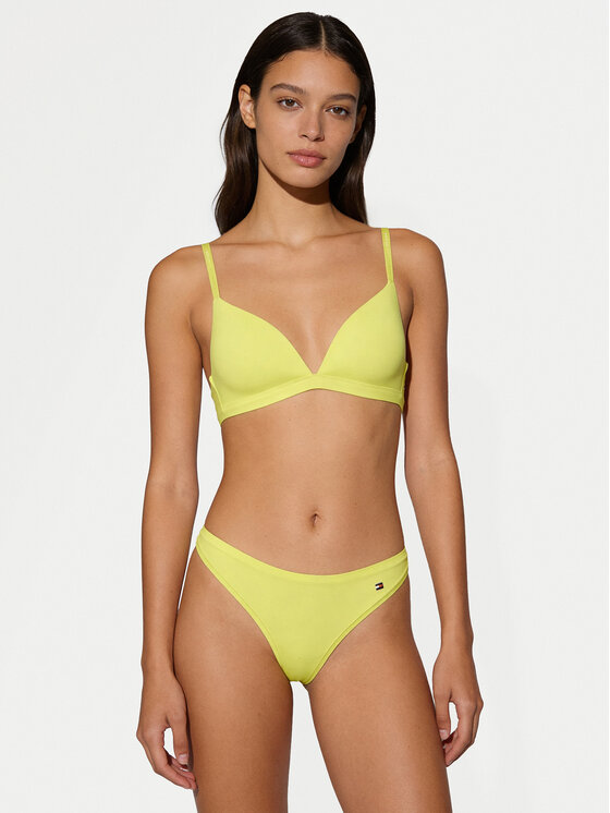Tommy Hilfiger Tommy Hilfiger Stringové nohavičky UW0UW06046 Svetlo žltá