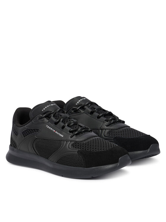 Tommy Hilfiger Tommy Hilfiger Sneakers Lightweight Runner Monocolor FM0FM05928 Nero