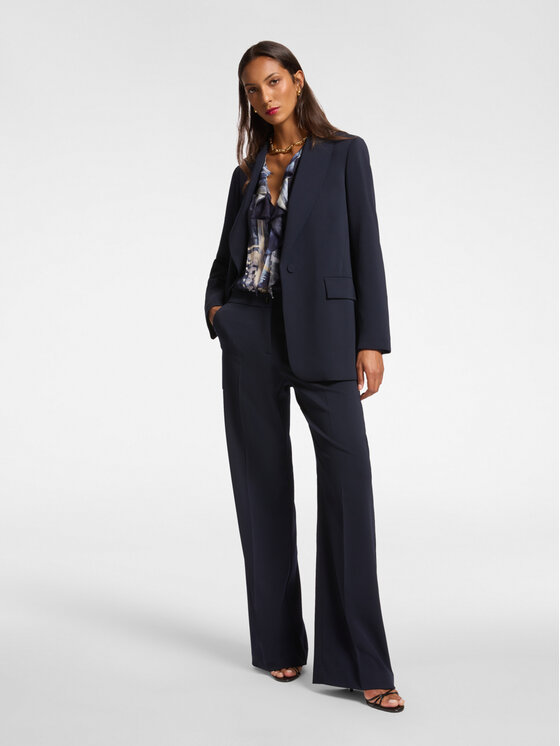 Elena Mirò Elena Mirò Giacca outdoor Q129P300079N034 Blu Slim Fit