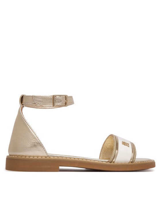 Tommy Hilfiger Tommy Hilfiger Sandále T4A2-34431-0517 S Zlatá