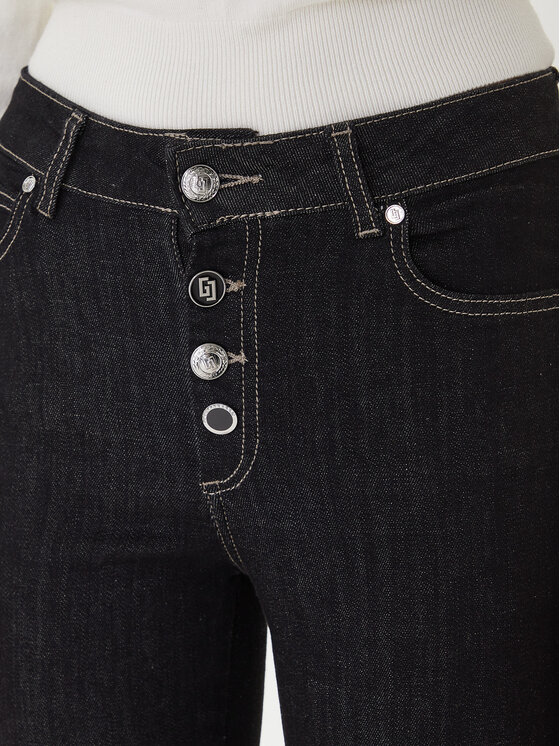 Gaudi Gaudi Jeansy 521BD26006 Czarny Flare Fit