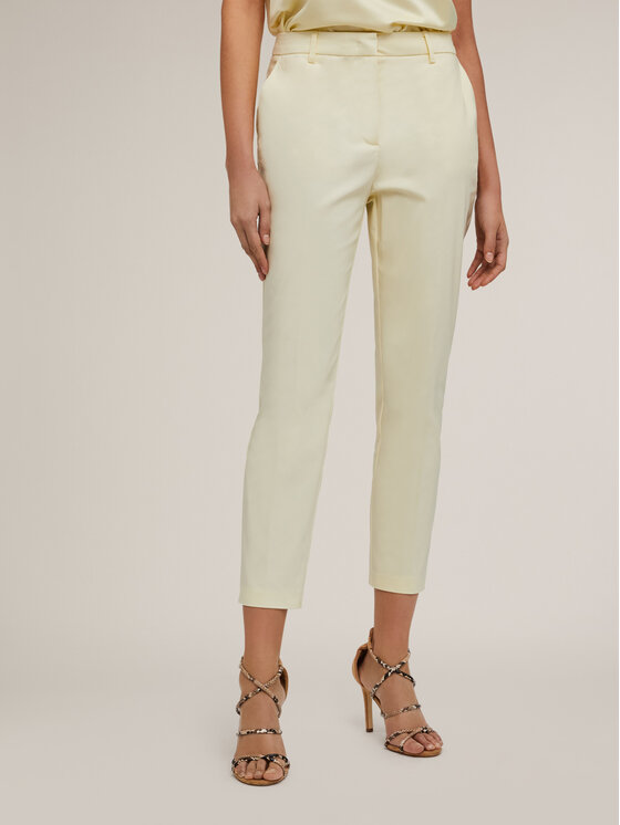 Motivi Motivi Pantaloni di tessuto P203Q303936N008 Giallo Regular Fit