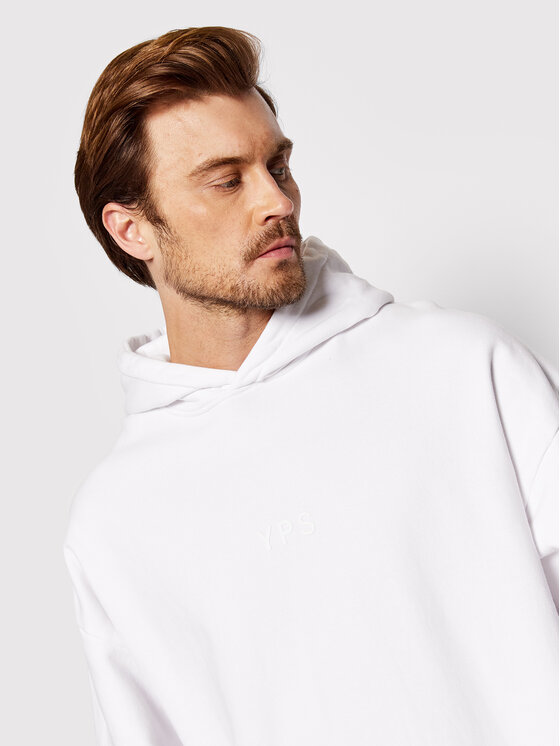 Young Poets Society Young Poets Society Džemperis Danis Logo 106601 Balta Regular Fit