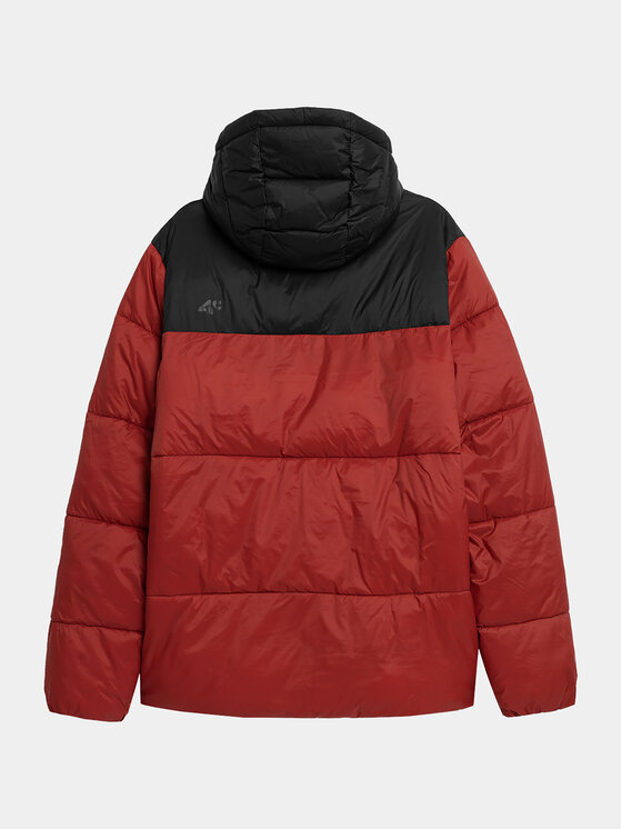 4F 4F Зимно яке 4FAW23TDJAM243 Червен Regular Fit