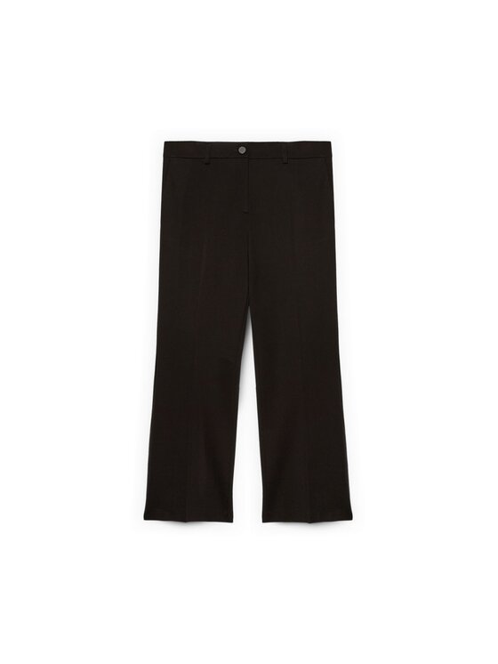 Fiorella Rubino Fiorella Rubino Pantaloni di tessuto P709L002235N033 Nero Flare Fit