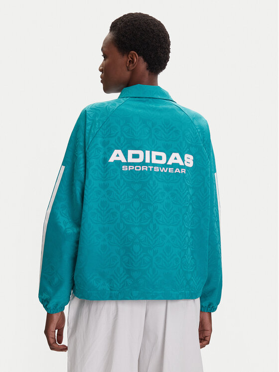 adidas adidas Prehodna jakna Tiro x Common Goal Coaches JL9204 Turkizna Loose Fit