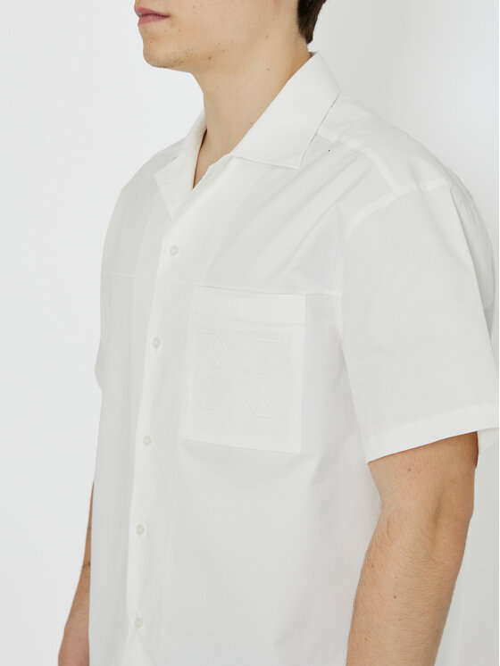 Richmond X Richmond X Camicia Feres UMP24066CA Bianco Regular Fit