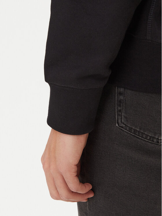 Calvin Klein Jeans Calvin Klein Jeans Džemperis ar kapuci Premium Monologo LV04RE200G Melns Regular Fit