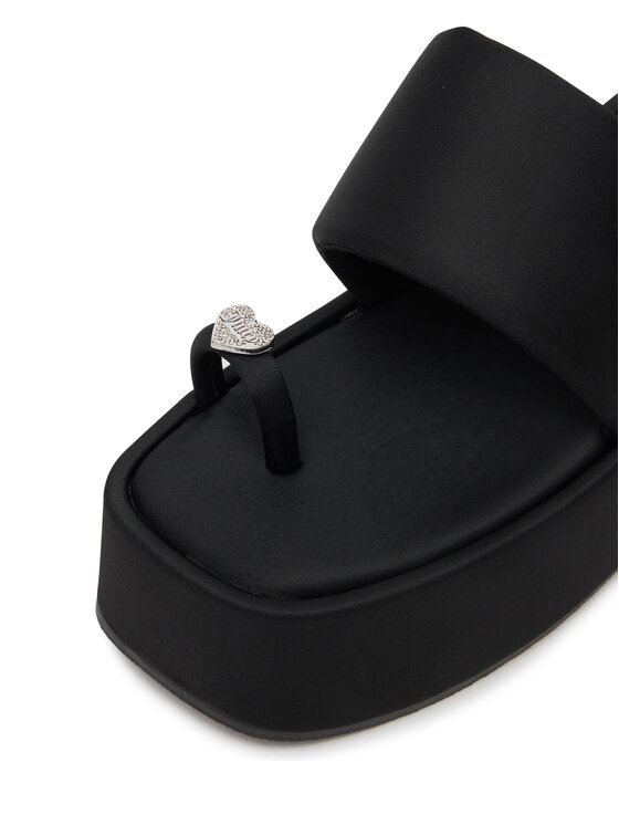 Juicy Couture Juicy Couture Čības uz pirksta WSS21512-02 Melns