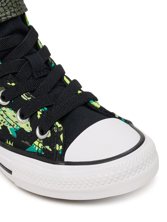 Converse Converse Plátěnky Chuck Taylor All Star Easy-On Dinos A15899C Černá
