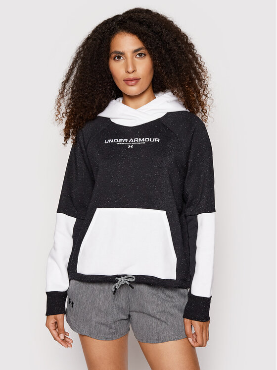 Under Armour Dzemperis Ua Rival Juoda Relaxed Fit Mystore Lt