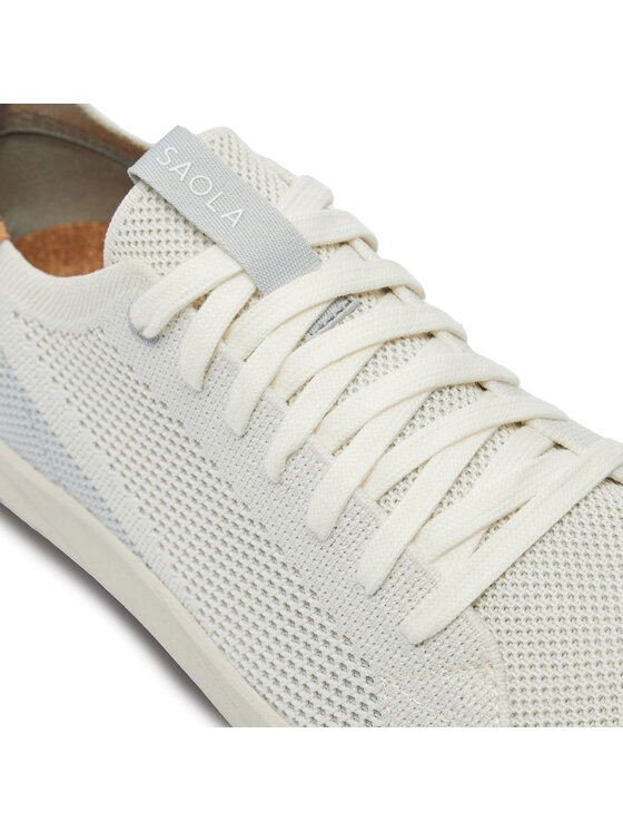 Saola Saola Снікерcи Cannon Knit 2.0 SAO2102 Білий