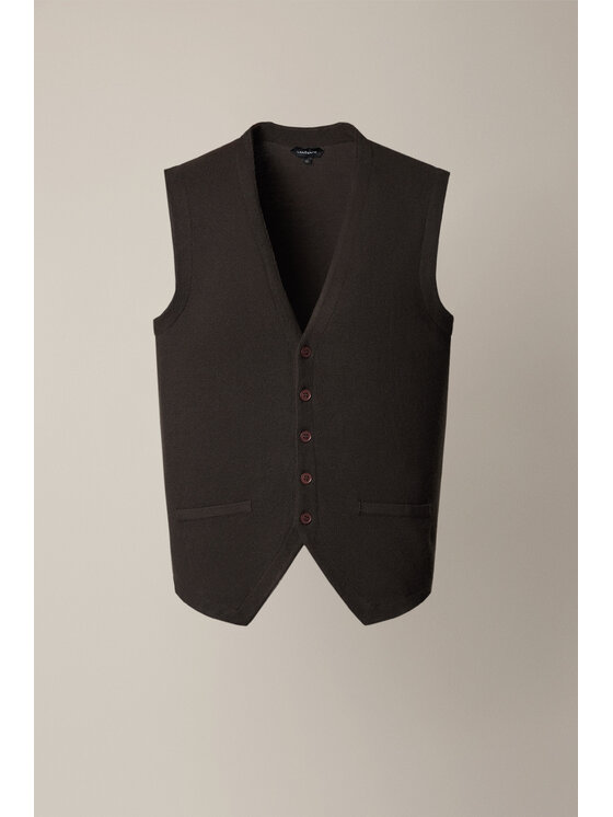 Lancerto Lancerto Kamizelka Lior SW073225000093 Brązowy Regular Fit