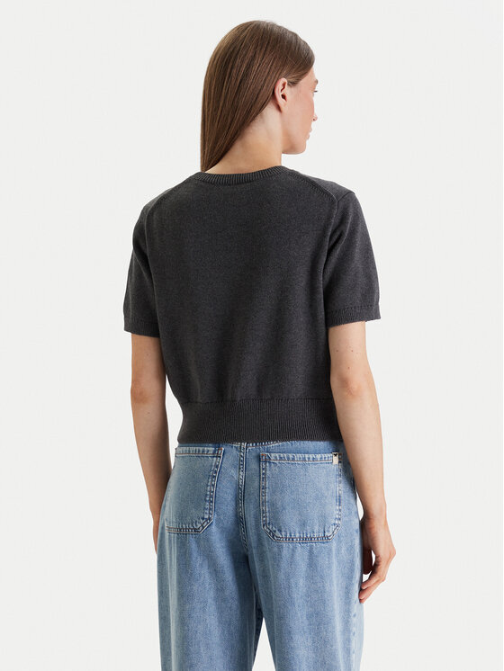 Calvin Klein Jeans Calvin Klein Jeans Sveter Chunky LV044E306G Sivá Regular Fit