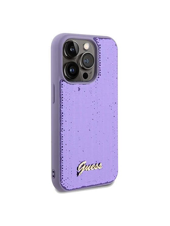 Guess Guess Etui na telefon iPhone 14 Pro Max Fioletowy