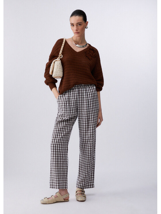 Liu Jo Liu Jo Maglione CA6304MS04209032 Marrone Regular Fit