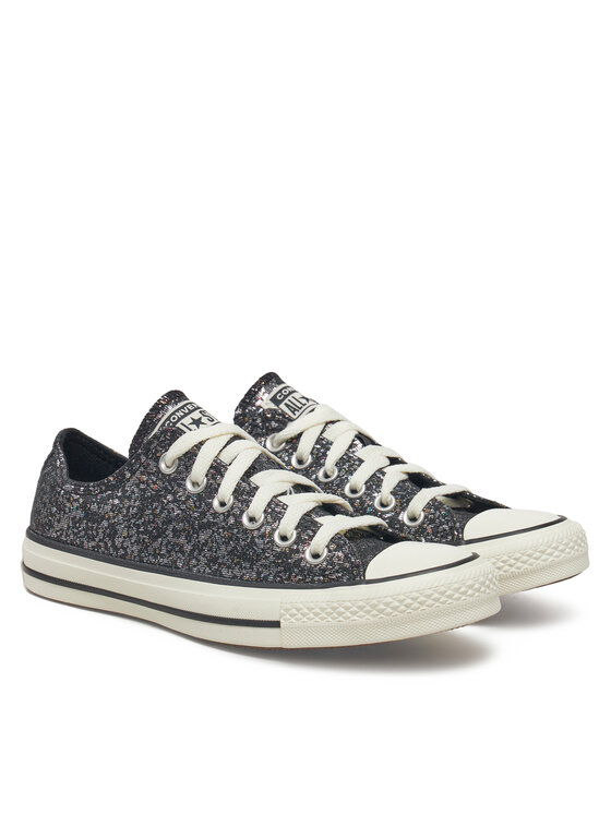 Converse Converse Tornacipő Chuck Taylor All Star Glitter A11138C 001 Fekete