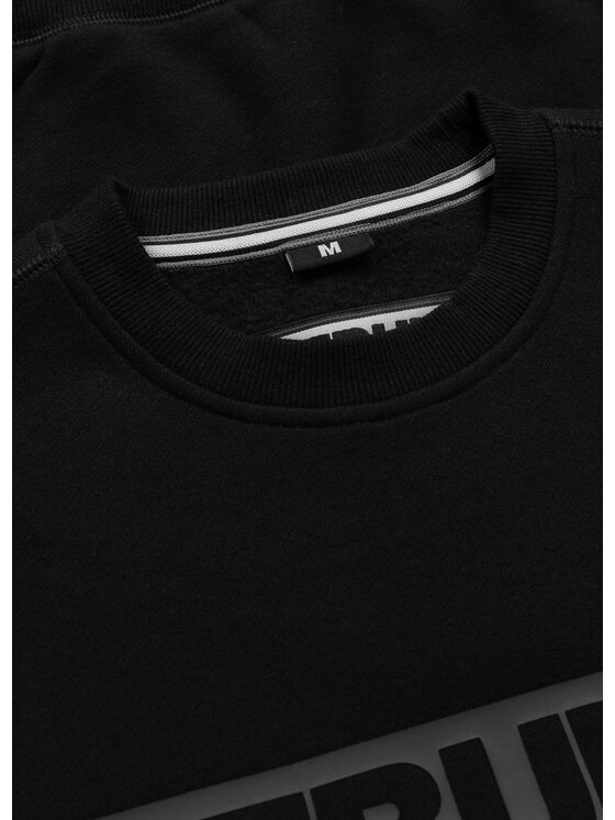 PITBULL PITBULL Bluza Hilltop Black Czarny Regular Fit