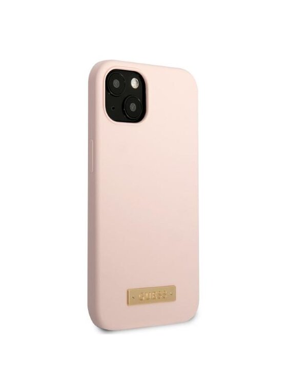 Guess Guess Etui na telefon iPhone 13 Mini Różowy