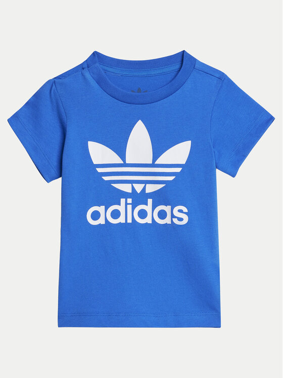 adidas adidas Póló és rövidnadrág JC6581 Kék Regular Fit
