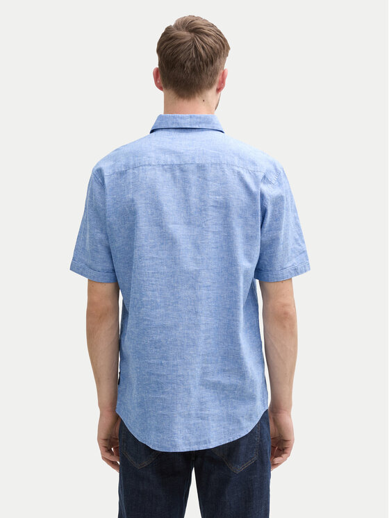 Tom Tailor Tom Tailor Camicia 1045098 Blu Regular Fit