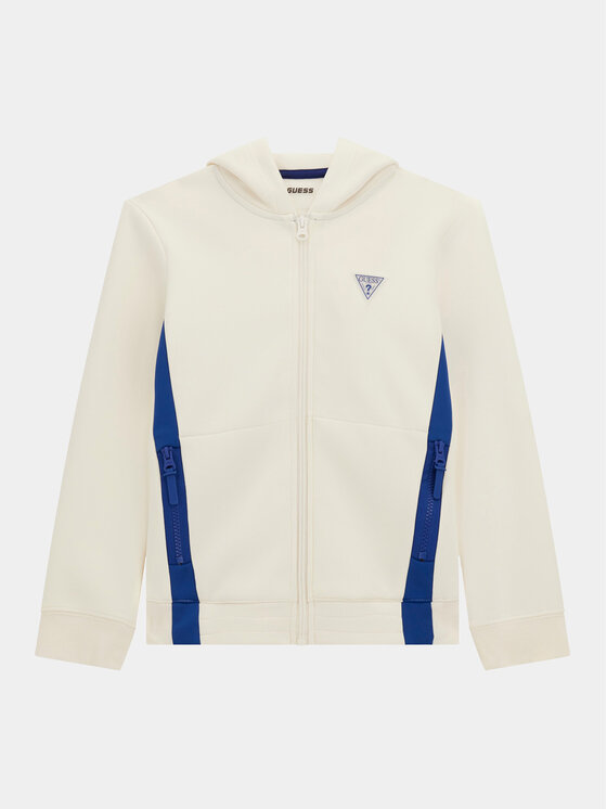 Guess Guess Μπλούζα L4RQ08 KB212 Λευκό Regular Fit