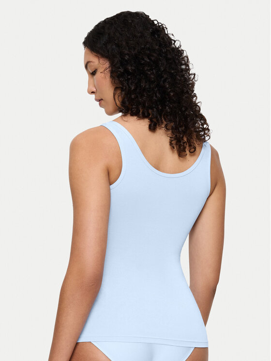 Triumph Triumph Top Feel Of Modal 10221637 Albastru celest Slim Fit