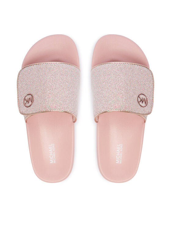 MICHAEL Michael Kors MICHAEL Michael Kors Шльопанці Jett Darby MK04190731 Рожевий