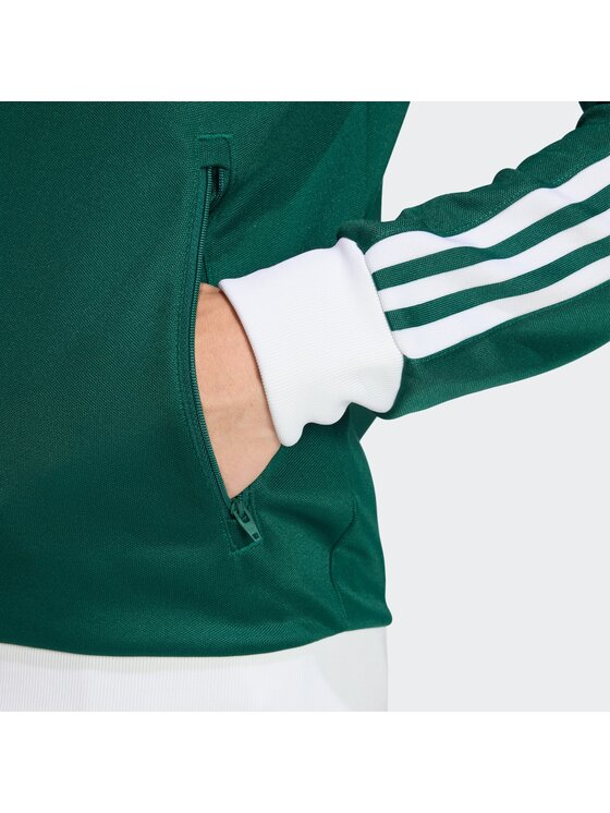 adidas adidas Sweatshirt adicolor Classic KE1666 Grün Slim Fit