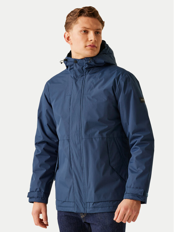 Regatta Nepremokavá bunda Sterlings IV RMP351 Modrá Regular Fit