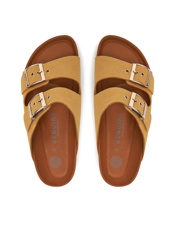 Genuins Genuins Plätud Hawaii Velour G104348 Pruun