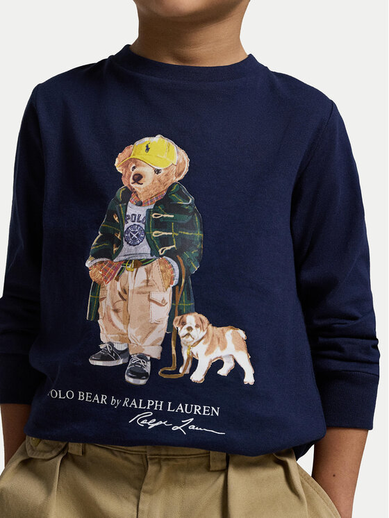 Polo Ralph Lauren Polo Ralph Lauren Bluse 322981177001 Dunkelblau Regular Fit