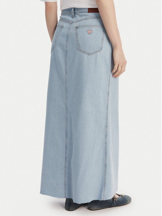 Guess Jeans Guess Jeans Джинсова спідниця W6GD52 D7902 Голубий Regular Fit