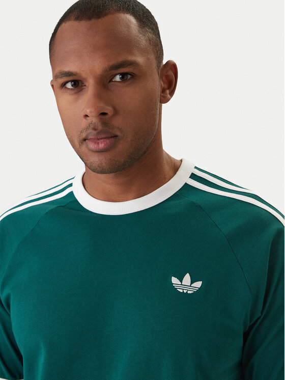 adidas adidas T-shirt 3-Stripes KE3534 Verde Regular Fit