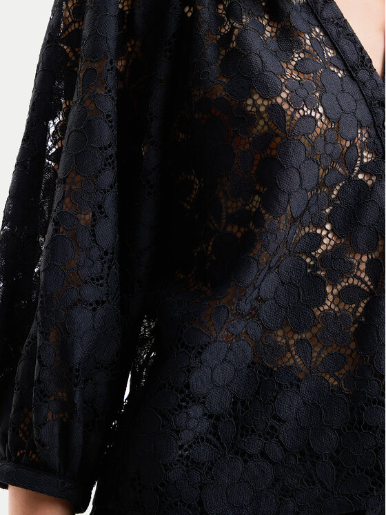 Desigual Desigual Blusa Dharma 24SWBW02 Nero Loose Fit