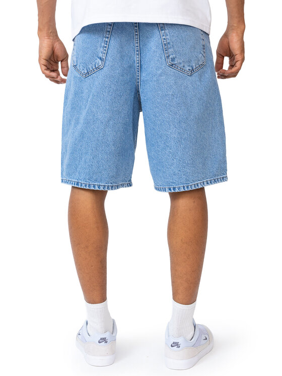 Mercur Mercur Szorty jeansowe Loose Box Niebieski Baggy Fit