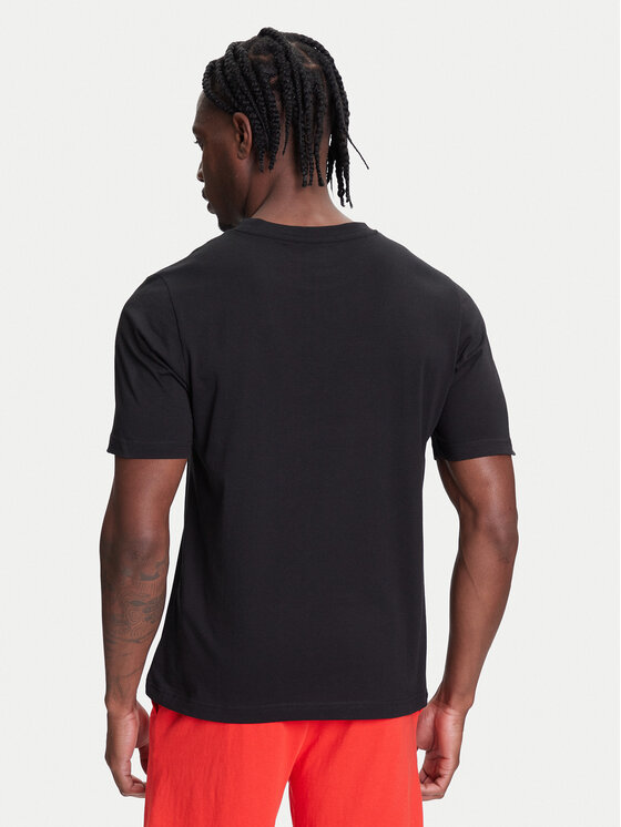 Kappa Kappa Póló 351U8KW 005 Fekete Regular Fit