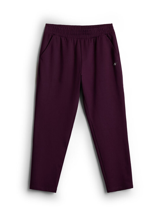 4F 4F Spodnie dresowe BASIC+ Fioletowy Slim Fit
