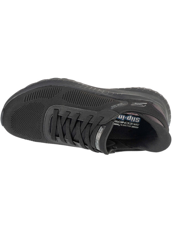 Skechers Skechers Sneakersy Slip-Ins: BOBS Squad Chaos - Solid Step Czarny