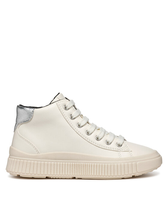 Sneakers Geox J Laquinny Girl J46M3F 000BC C1M1W S Écru