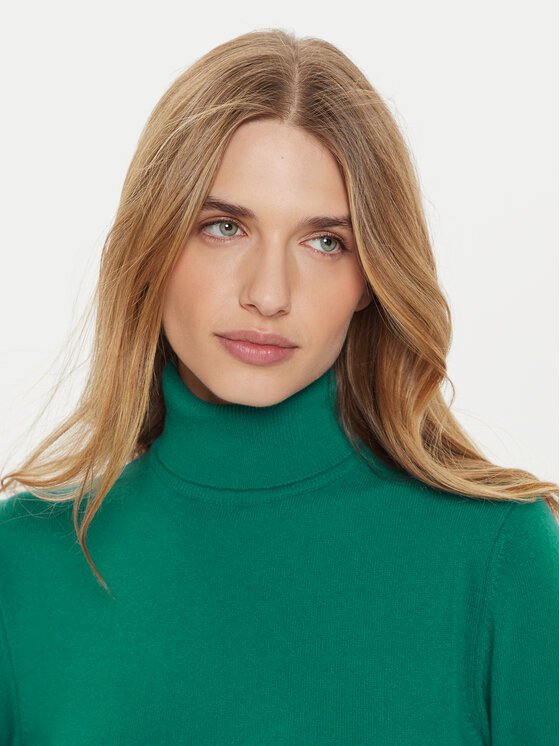 United Colors Of Benetton United Colors Of Benetton Гольф 1002D2348 Зелений Regular Fit