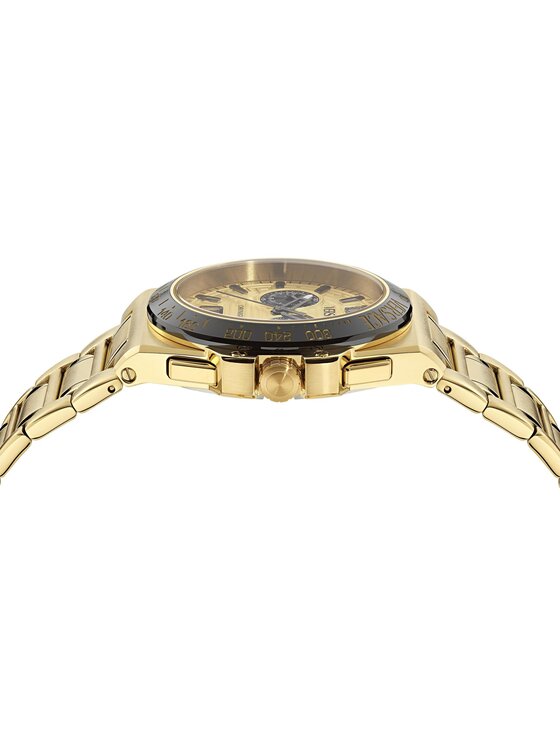 Versace Versace Zegarek VE5N00626 Złoty