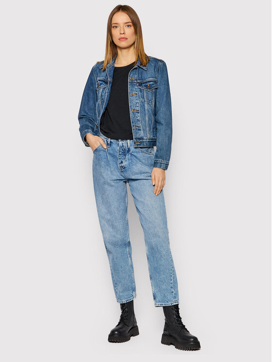 Noisy May Noisy May T-shirt Mathilde 27002573 Crna Oversize