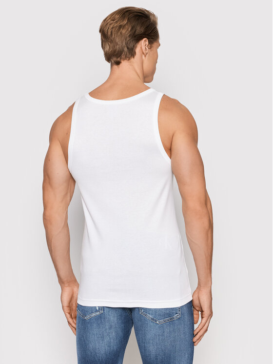 Polo Ralph Lauren Polo Ralph Lauren Komplektas: tank top marškinėliai (2 vnt.) 714835886001 Balta Regular Fit