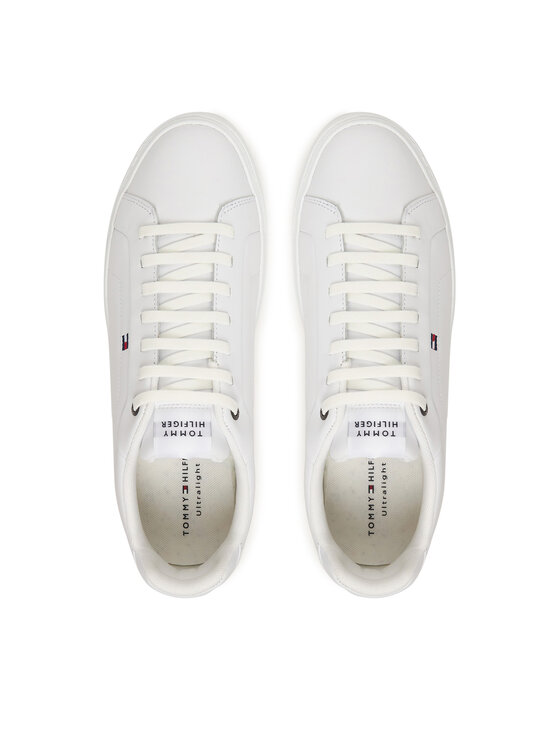 Tommy Hilfiger Tommy Hilfiger Sportcipők Icon Court Light Ess FM0FM05678 Fehér