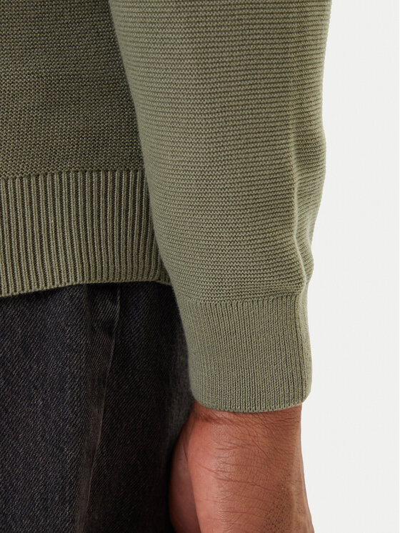 Mustang Mustang Cardigan Escondido 1016847 Verde Regular Fit