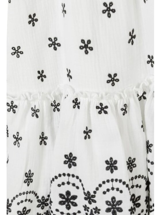 minoti minoti Sukienka codzienna 22dress7 Biały Regular Fit