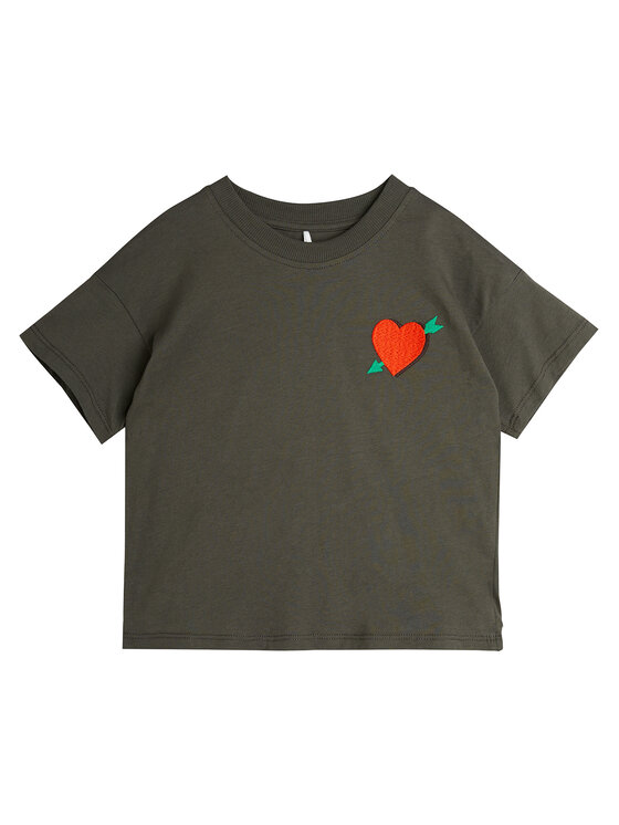 MINI RODINI T-Shirt 2522012499 Czarny Regular Fit